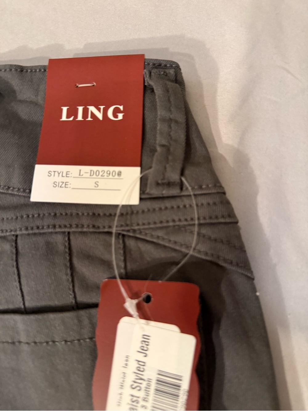 Gray and Navy Skinny Pants Duo - Picture 12 of 16